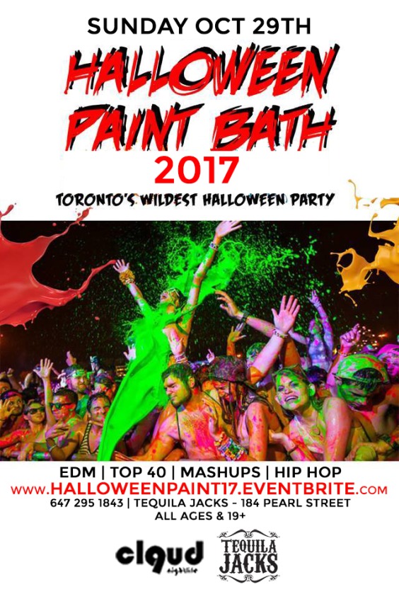 Halloween Paint Bath